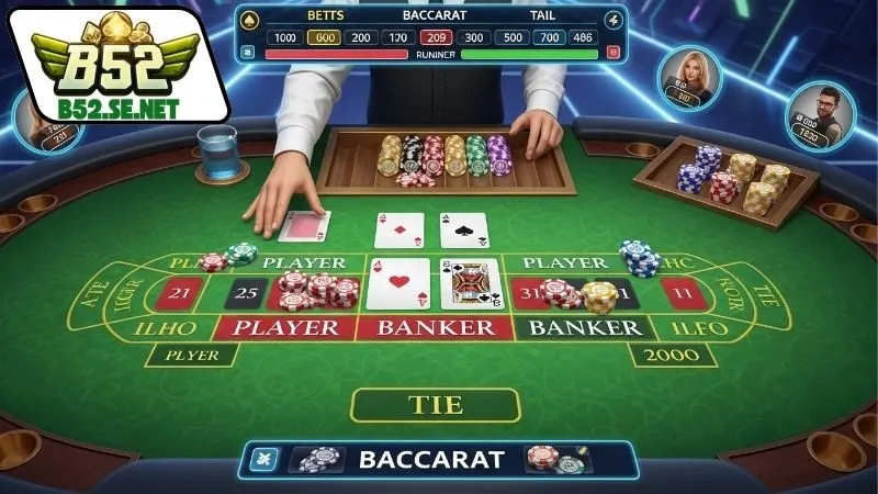 Baccarat Online B52 - Khám Phá Thế Giới Cờ Bạc Đỉnh Cao 4 Chiến thuật chơi Baccarat online B52