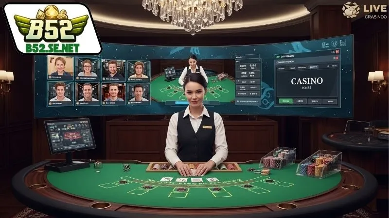 Live Casino B52 - Trải Nghiệm Đỉnh Cao Cùng Người Chơi Thật 3 Các trò chơi nổi bật trong Live Casino B52